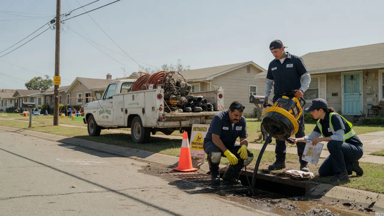 Drain Cleaning in Valley View, TX near me